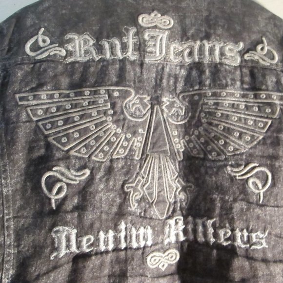 RNT Jeans Jacket Denim Killers L - Picture 8 of 8